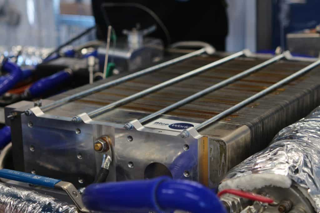 Blue World Technologies methanol fuel cell stack