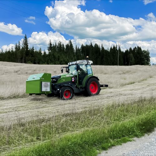 Electric Fendt tractor with fuel cell range extender