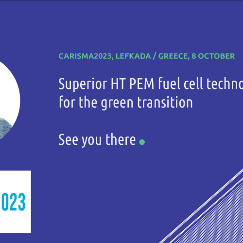Our Head of Materials, Lars Nilausen Cleemann is invited as key note speaker at the 7th International Conference on Polymer Electrolyte Membrane Fuel Cells & Electrolysis.